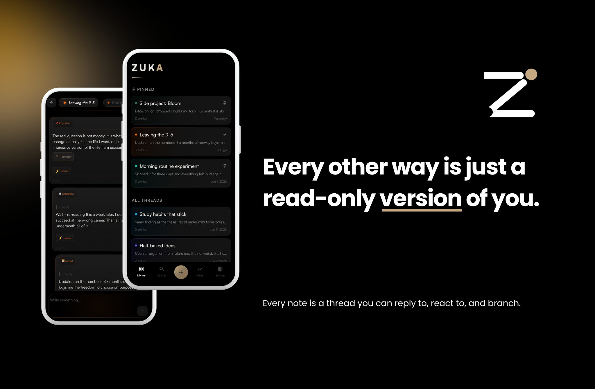 Zuka app preview